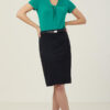 Workthreads | POLY VISCOSE STRETCH TWILL MID-LENGTH PENCIL SKIRT - CAT29W POLY VISCOSE STRETCH TWILL MID-LENGTH PENCIL SKIRT