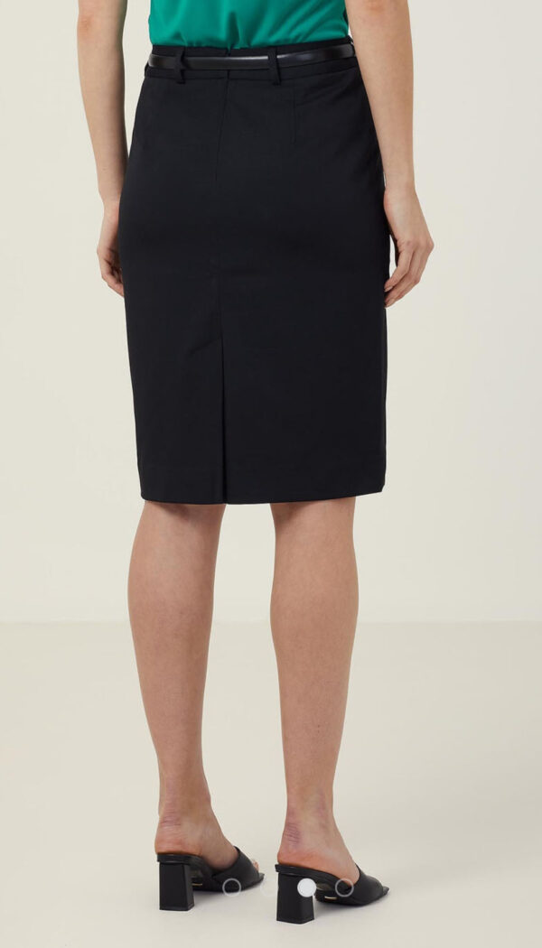 Workthreads | POLY VISCOSE STRETCH TWILL MID-LENGTH PENCIL SKIRT - CAT29W Workthreads | POLY VISCOSE STRETCH TWILL MID-LENGTH PENCIL SKIRT – CAT29W