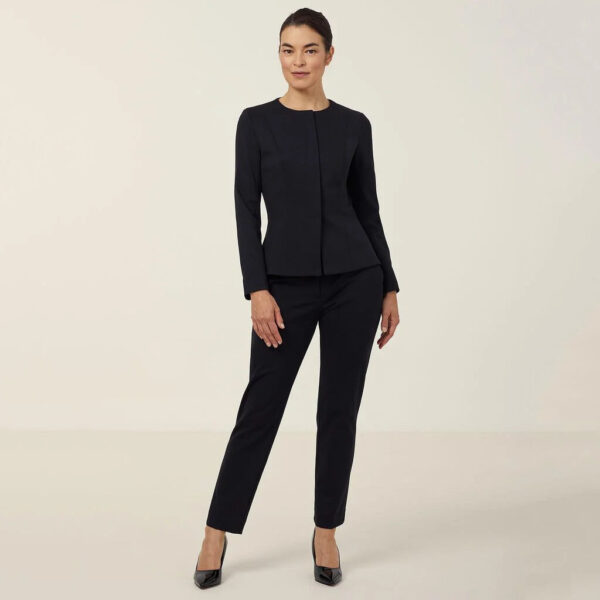 Workthreads | Ponte Knit Cropped Jacket – CAT1E3