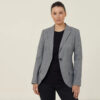 Workthreads | Linen Look Half-Lined Jacket - CAT1E9 Workthreads | Linen Look Half-Lined Jacket – CAT1E9