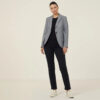 Workthreads | Linen Look Half-Lined Jacket - CAT1E9 Workthreads | Linen Look Half-Lined Jacket – CAT1E9