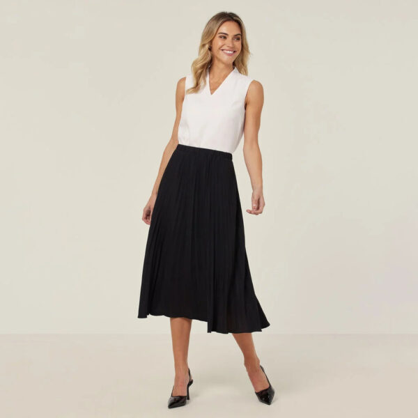 Workthreads | Georgie Midi Pleated Skirt - CAT2R2 Workthreads | Georgie Midi Pleated Skirt – CAT2R2