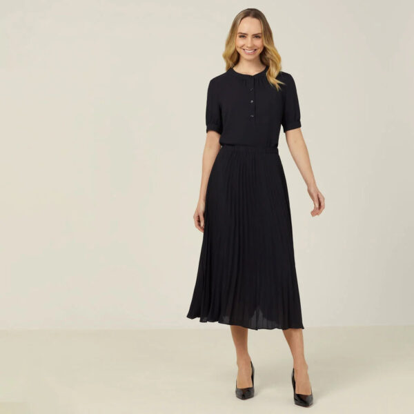 Workthreads | Georgie Midi Pleated Skirt - CAT2R2 cat2r2_bkp_6