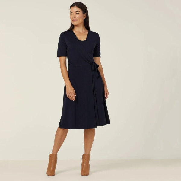 Workthreads | Matt Jersey Wrap Dress – CAT699