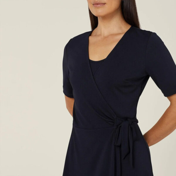 Workthreads | Matt Jersey Wrap Dress – CAT699