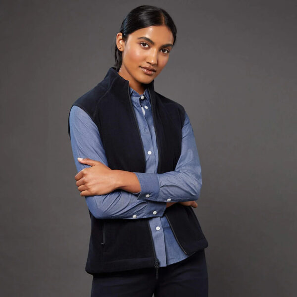 Workthreads | Polar Fleece Zip Vest – CAT745
