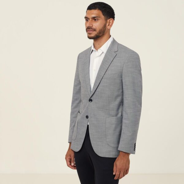 Workthreads | Linen Look Half-Lined Jacket - CATB94 Workthreads | Linen Look Half-Lined Jacket – CATB94