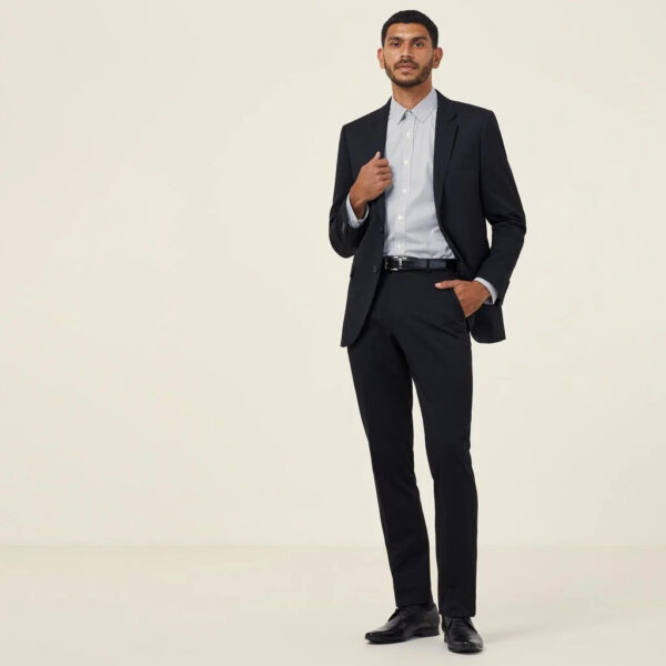 Workthreads | Poly Viscose Stretch Twill 2 Button Jacket – CATBA2