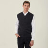 Workthreads | Merino Wool V-Neck Vest - CATE2A Workthreads | Merino Wool V-Neck Vest – CATE2A