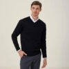 Workthreads | Merino Wool V-Neck Sweater - CATE2B Workthreads | Merino Wool V-Neck Sweater – CATE2B