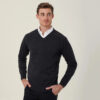 Workthreads | Merino Wool V-Neck Sweater - CATE2B Workthreads | Merino Wool V-Neck Sweater – CATE2B