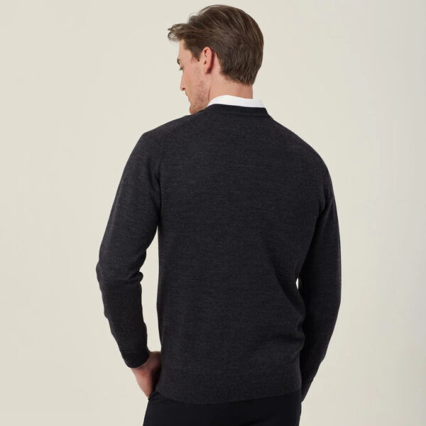 Workthreads | Merino Wool V-Neck Sweater - CATE2B Workthreads | Merino Wool V-Neck Sweater – CATE2B