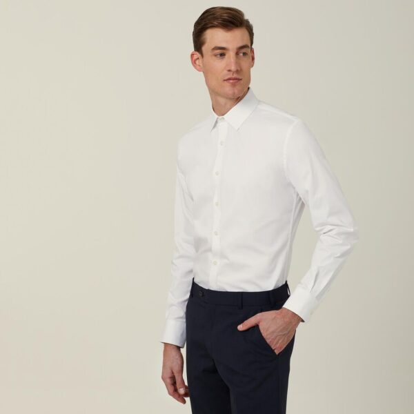 Workthreads | Avignon Stretch Long Sleeve Slim Shirt – CATJDG
