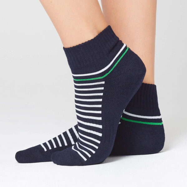 Workthreads | Bamboo Stripe Sports Ankle Socks – CATKDP