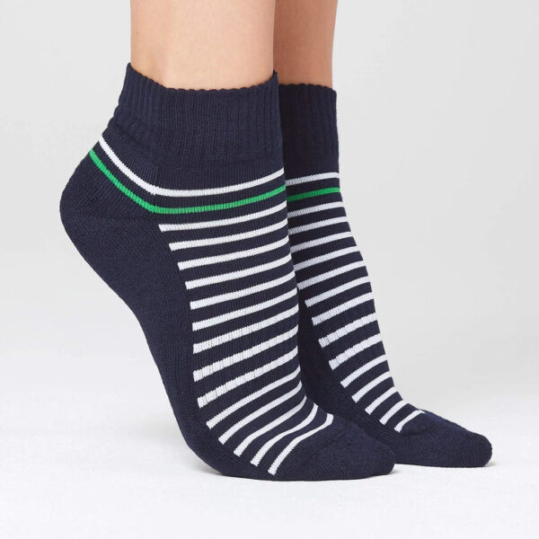 Workthreads | Bamboo Stripe Sports Ankle Socks – CATKDP