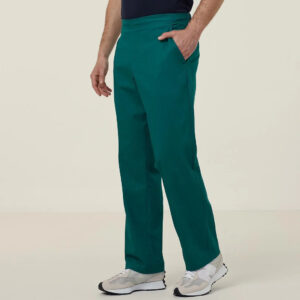 Vital Antibacterial Swan Scrub Pant - CATQ4B Hunter Green/ Purple - Hunter Green, 3XL