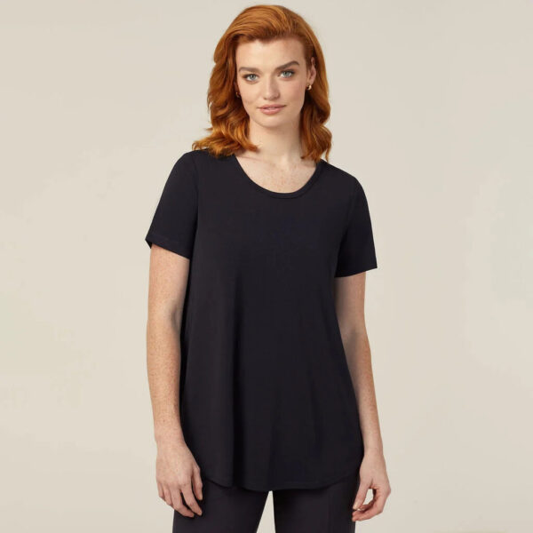 Workthreads | Matt Jersey Short Sleeve Swing Top – CATUQW