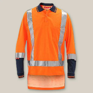 Koolgear TTMC Cotton Backed Polo Long Sleeve - NSP2HV