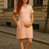 Eco-Friendly Maternity Dress