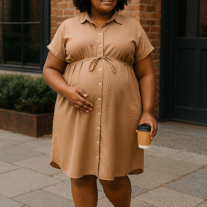 Eco-Friendly Maternity Dress