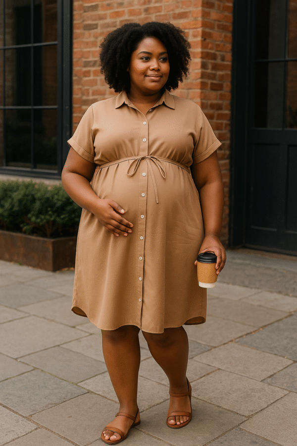 Eco-Friendly Maternity Dress