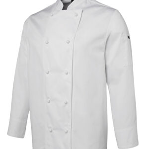 JB's 5CJ L/S Chefs Jacket - S, White