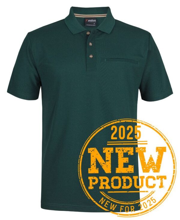 Workthreads | Podium S/S Recycled Polyester Pocket Polo 7SPR