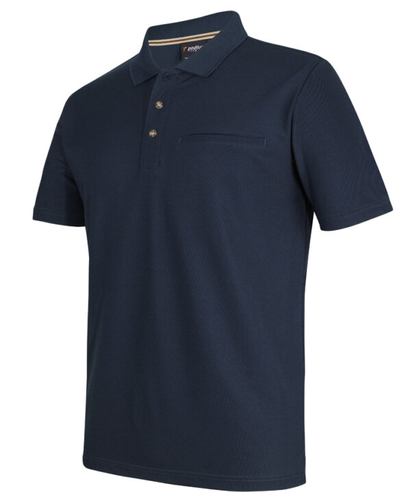 Workthreads | Podium S/S Recycled Polyester Pocket Polo 7SPR