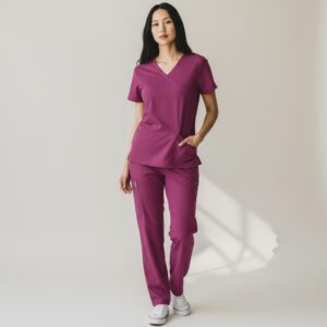 Ladies Nu Scrub Top 4SNT1